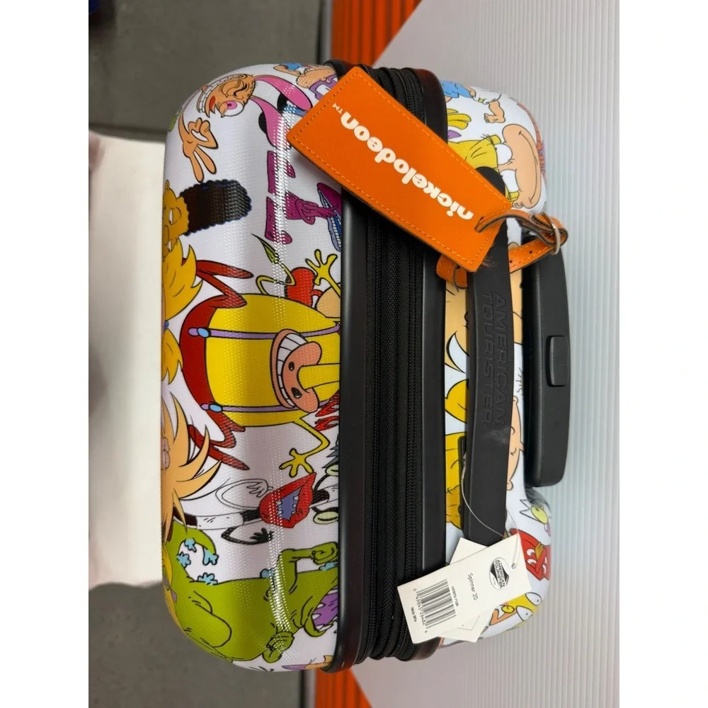 American Tourister Nickelodeon 90's Hardside Spinner CARRY ON Suitcase 20